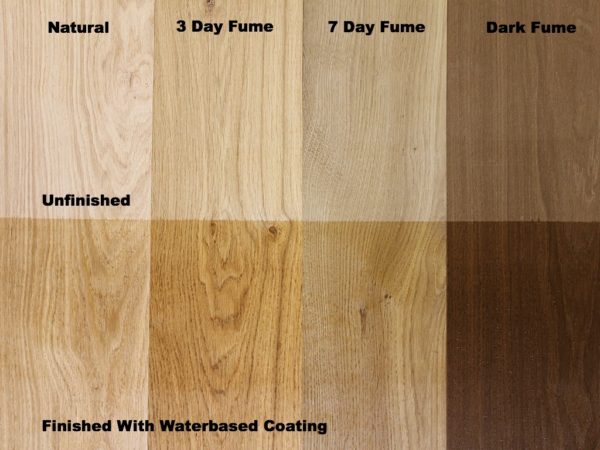 Unfinished French Oak Fumed Rustic Grade Monarch Plank Hardwood Flooring