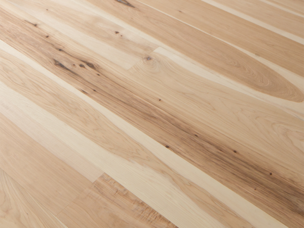 Unfinished Hickory Rustic Plank Engineered Flooring
