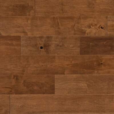 The Maple Praline Character Smooth flooring from Mirage Floors' Sweet Memories Collection is a delightful blend of classic charm and enduring quality. Here's a description highlighting its unique features