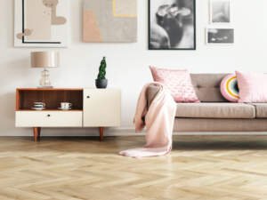 Artisan Home Perla Gris Herringbone