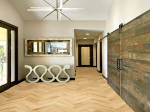 Artisan Home Smoky Beige Herringbone