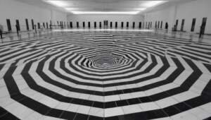 optical illusion flooring trends 2025