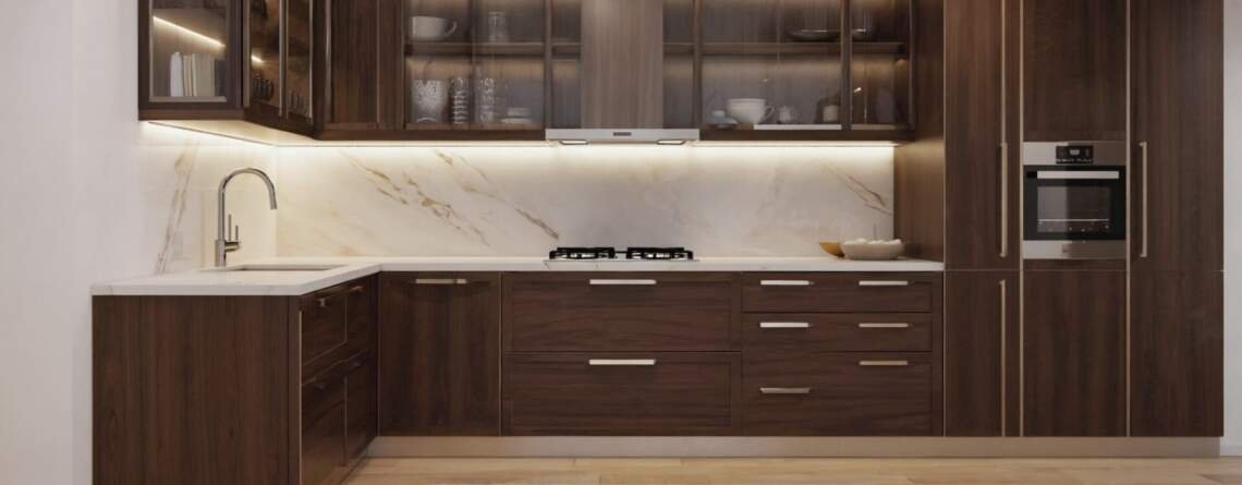 modern stylish kitchen cabinets