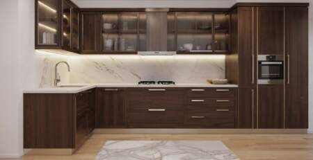 modern stylish kitchen cabinets