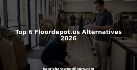 Customers choosing hardwood floors in Bay Area showroom