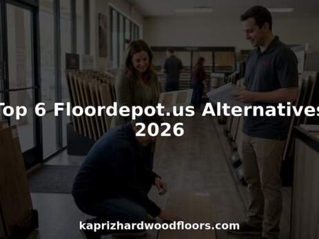 Customers choosing hardwood floors in Bay Area showroom