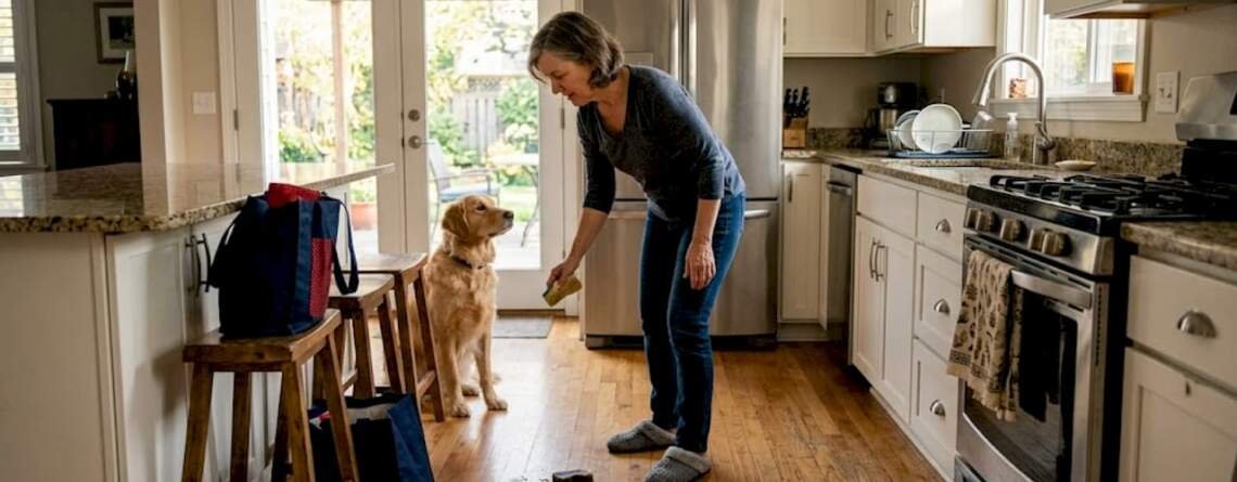 Everyday life on hardwood kitchen floors