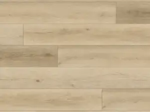 Acorn Paradigm Flooring Performer 20MIL SPC plank — 5.3mm thick 9-inch wide, soft beige