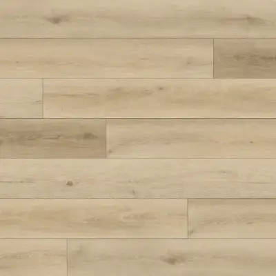 Acorn Paradigm Flooring Performer 20MIL SPC plank — 5.3mm thick 9-inch wide, soft beige