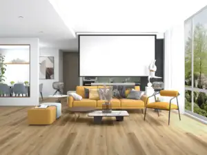 Agave Paradigm Flooring Performer 20MIL SPC installed in open contemporary living and dining — soft — Silicon Valley