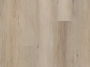 Aldergrove Oak COREtec Pro Enhanced SPC plank — 5mm thick 7-inch wide, warm greige beige