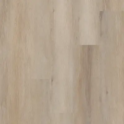 Aldergrove Oak COREtec Pro Enhanced SPC plank — 5mm thick 7-inch wide, warm greige beige