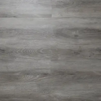 Allier SPC vinyl plank in cool greyed wood tone — 9-inch by 60-inch, Medieval Floors Marseille