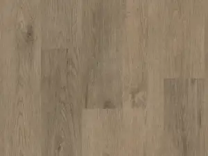 Bakersfield Oak COREtec Pro Classics SPC plank — 5mm thick 7-inch wide, medium-toned warm brown
