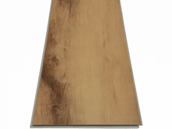 Belmont Hickory COREtec Pro Classics close-up — scattered small to medium dark knots on 5mm waterproof SPC with 20 mil wear
