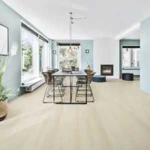 Black Eye Vellichor Galaxy SPC installed in open-plan great room — light sand-toned hardwood with gentle warmth — Bay Area