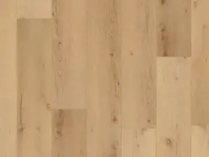 Cairo Oak COREtec Pro Enhanced SPC plank — 5.2mm thick 9-inch wide, Warm beige-brown oak