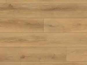 Catapult Paradigm Flooring Conquest 20MIL SPC plank — 6.5mm thick 9-inch wide, honey amber palette