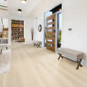 Centaurus Vellichor Galaxy SPC installed in open-plan great room — pale natural beige — Sunnyvale
