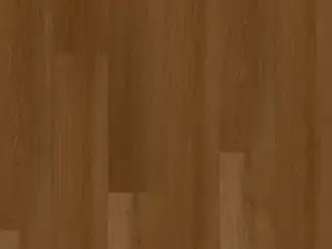 Cleo auburn-tinged warm red-brown wood-look eSPC plank, 9.05 inches wide.