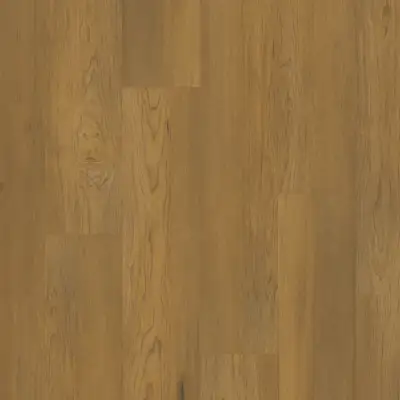 Essex Maple COREtec Pro Premium SPC plank — 6mm thick 7-inch wide, medium warm brown