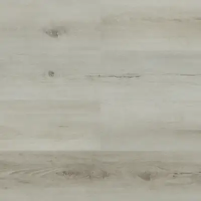 Fossil Paradigm Flooring Performer 12MIL SPC plank — 5.3mm thick 7-inch wide, pale greige featuring warm driftwood