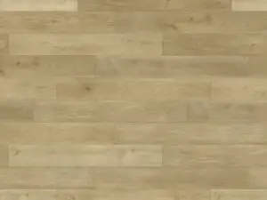 Guild Paradigm Flooring Conquest 20MIL SPC plank — 6.5mm thick 9-inch wide, warm cream-beige