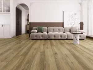 Honolua Bay Paradigm Flooring Insignia 20MIL WPC installed in open living and entry area — light brown — Silicon Valley