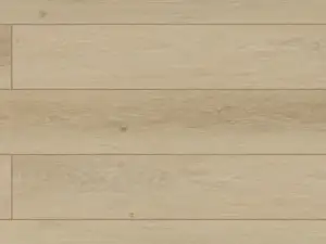 Houston 501 sandy light beige wood-look SPC plank, 9 inches wide.