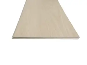 FloorScore-certified Kempston Walnut COREtec Pro Enhanced SPC in smooth finish — soft tan