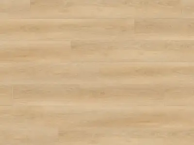 Larch BP901 Lago Ultra Clean-BP9 SPC 9-inch wide waterproof flooring, warm blonde oak in styled interior.