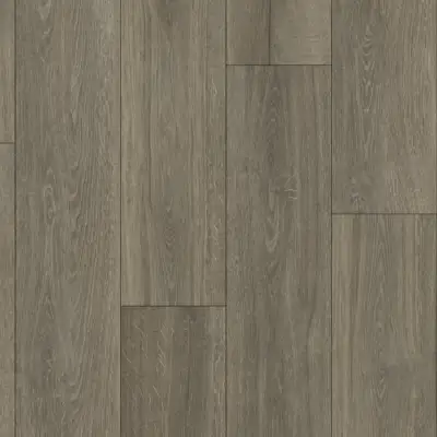 Yellowstone LG803 Lago Scratch Shield-LG8 SPC 9-inch wide, medium tone warm dark taupe with grey-brown grain.