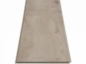 FloorScore-certified Lawrence Maple COREtec Pro Premium SPC in smooth finish — warm taupe beige