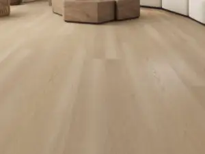 Libourne SPC vinyl plank in warm taupe beige tone — 9-inch by 60-inch, Medieval Floors Marseille