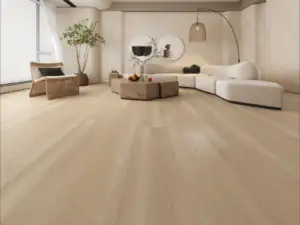Libourne Medieval Floors Marseille SPC installed in living room — San Mateo flooring showroom