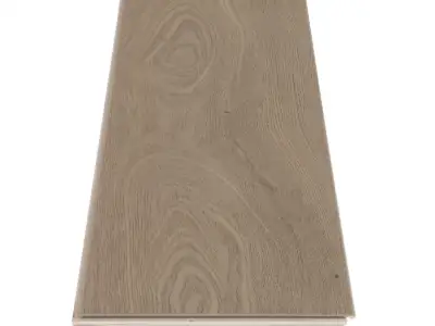 London Elm COREtec Pro Enhanced SPC rated for all-grade install including basement — angle-tap click system shown