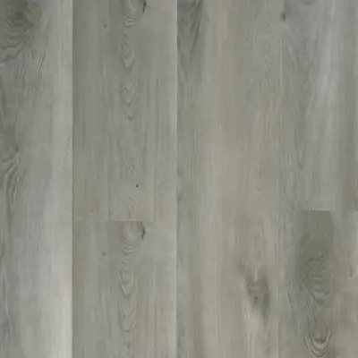 Martigues SPC vinyl plank in warm greige tone — 9-inch by 60-inch, Medieval Floors Super SPC
