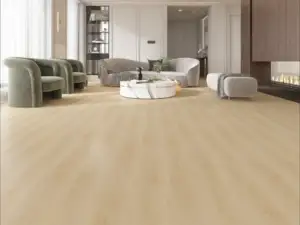 Melun Medieval Floors Valletta SPC installed in living room — Los Gatos flooring showroom