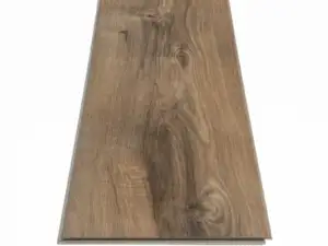 Portchester Oak COREtec Pro Enhanced close-up — scattered small to medium dark knots on 5mm waterproof SPC with 20 mil wear