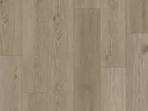 Radley Oak COREtec Pro Enhanced SPC plank — 5mm thick 7-inch wide, sandy brown Kapriz Santa Clara