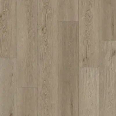 radley oak coretec pro enhanced spc 7 inch plank Radley Oak COREtec Pro Enhanced SPC plank — 5mm thick 7-inch wide, sandy brown Kapriz Santa Clara