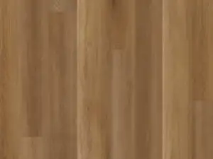 Rome SPC vinyl plank in warm light brown tone — 9-inch by 60-inch, Medieval Floors Super SPC