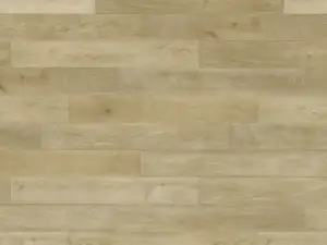 Royalty Paradigm Flooring Conquest 20MIL SPC plank — 6.5mm thick 9-inch wide, light warm tan