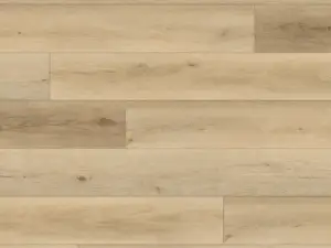 Rye Paradigm Flooring Performer 20MIL SPC plank — 5.3mm thick 9-inch wide, soft creamy-honey brown