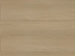 San Antonio 401 Serendipity SPC Flooring showing warm light-brown oak 9-inch wide planks with subtle natural grain.