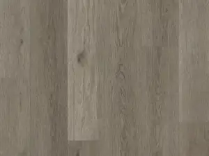Sharpwell Oak COREtec Pro Enhanced SPC plank — 5mm thick 7-inch wide, warm putty-brown