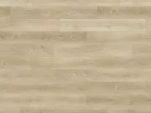 Squire Paradigm Flooring Conquest 20MIL SPC plank — 6.5mm thick 9-inch wide, soft golden-tan