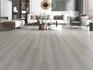 Strasbourg Medieval Floors Valletta SPC installed in living room — Hayward flooring showroom