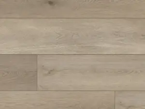 Tower Paradigm Flooring Conquest 20MIL SPC plank — 6.5mm thick 9-inch wide, light warm tan