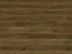 Troubador Paradigm Flooring Conquest 20MIL SPC plank — 6.5mm thick 9-inch wide, deep warm brown